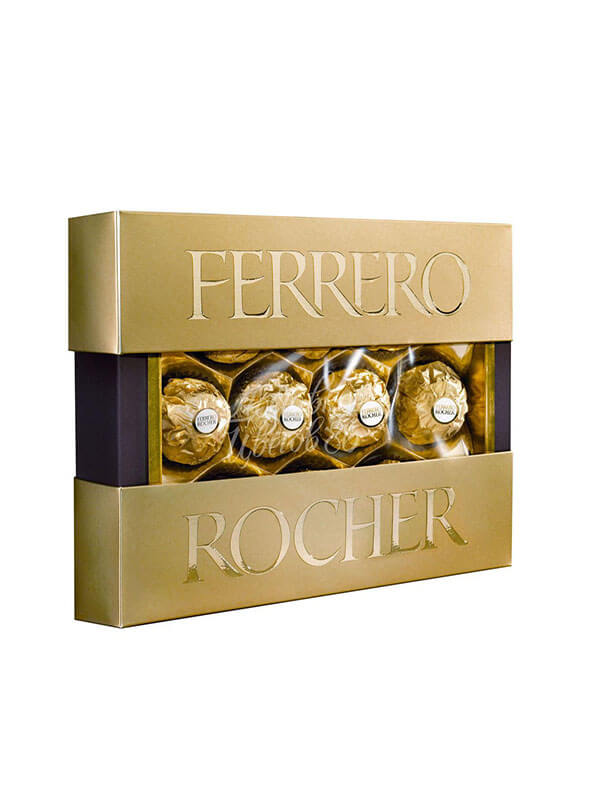 Конфеты Ferrero Rocher в картонной упаковке